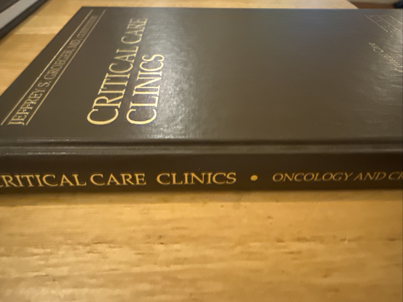 Critical Care Clinics – Oncology & Critical Care – July 2001 – Hardcover