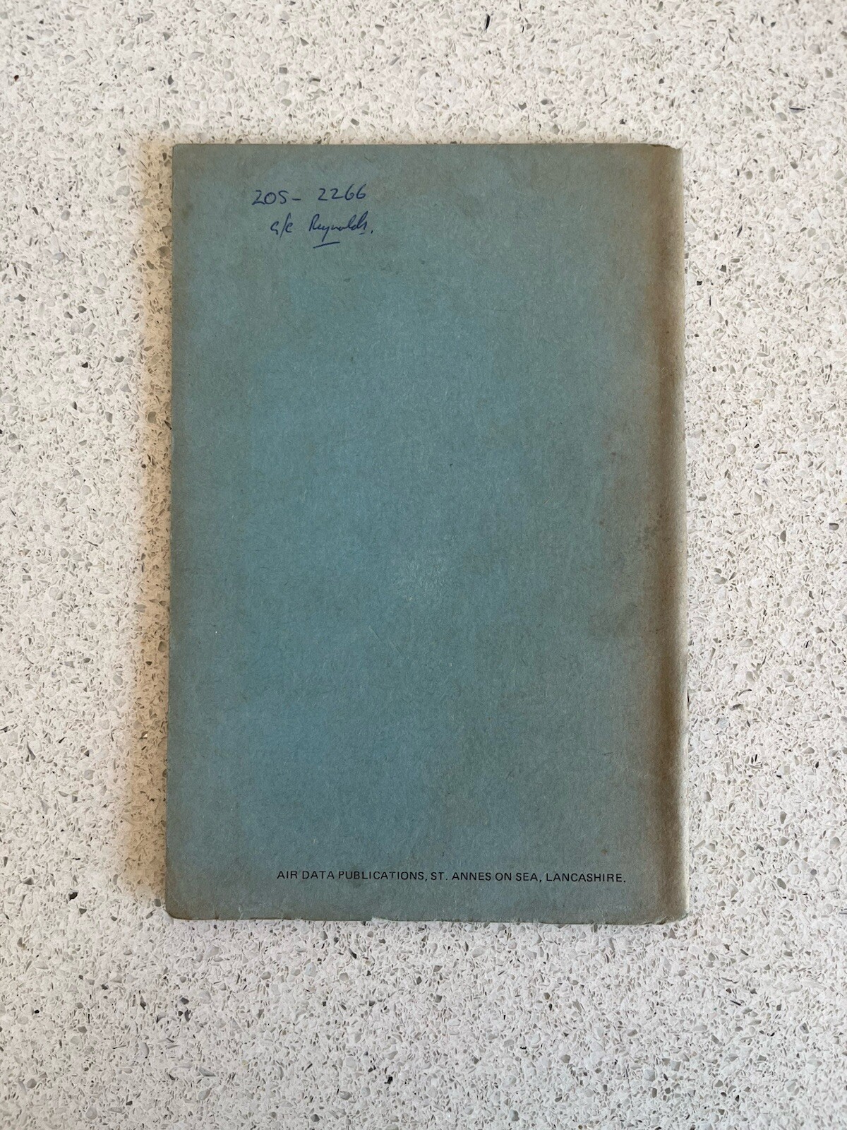 Pilot’s Notes for Tempest V, Sabre IIA Engine *Reprint*