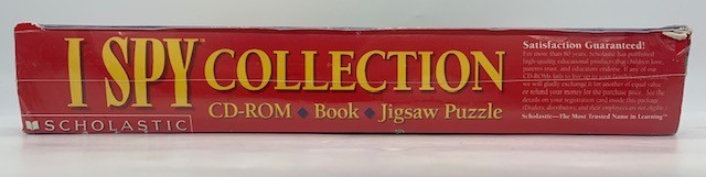 I Spy Collection: School Days CD ROM Book+Jigsaw Puzzle Mac/Windows NEW IN BOX
