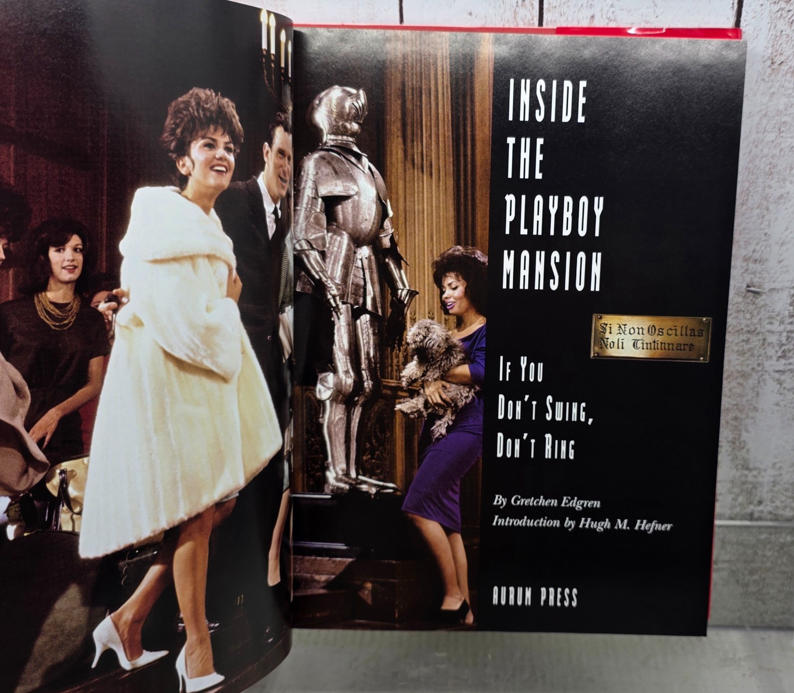 Vintage General Publishing Group Book Hardcover Inside The Playboy Mansion 1998