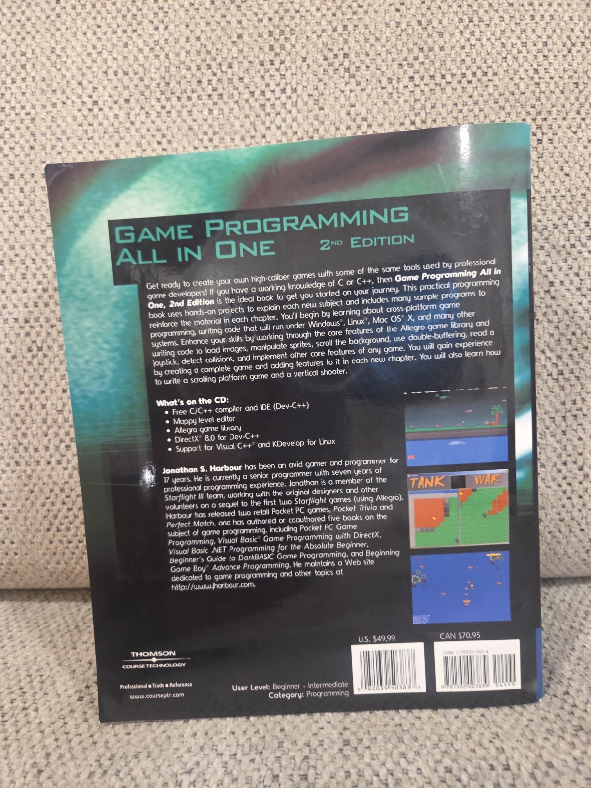 Game Programming All in One by Jonathan S. Harbour (2004, Trade Paperback)