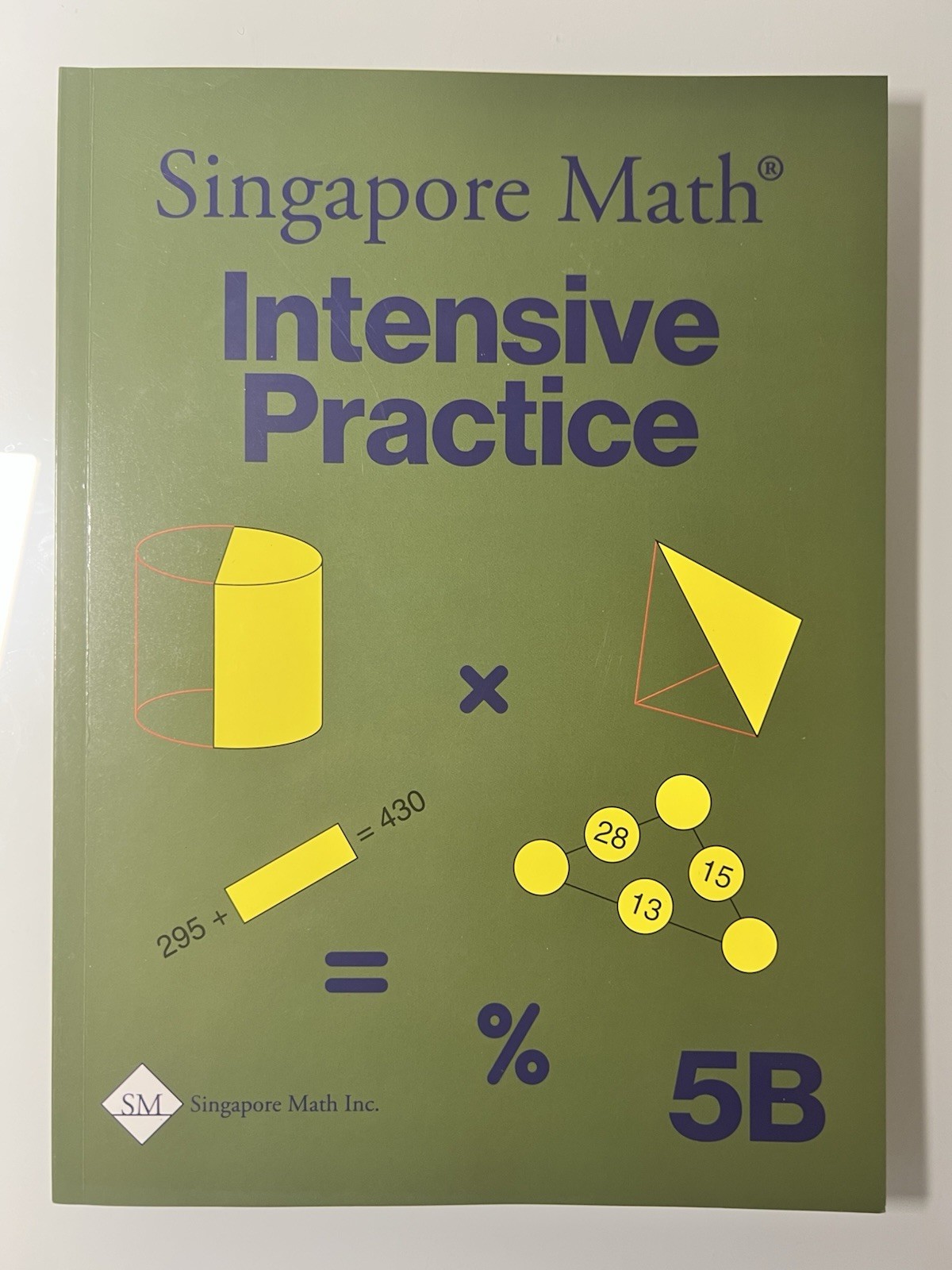 Singapore Math Intensive Practice Paperback Workbook Set 4B-6B (5 Books)