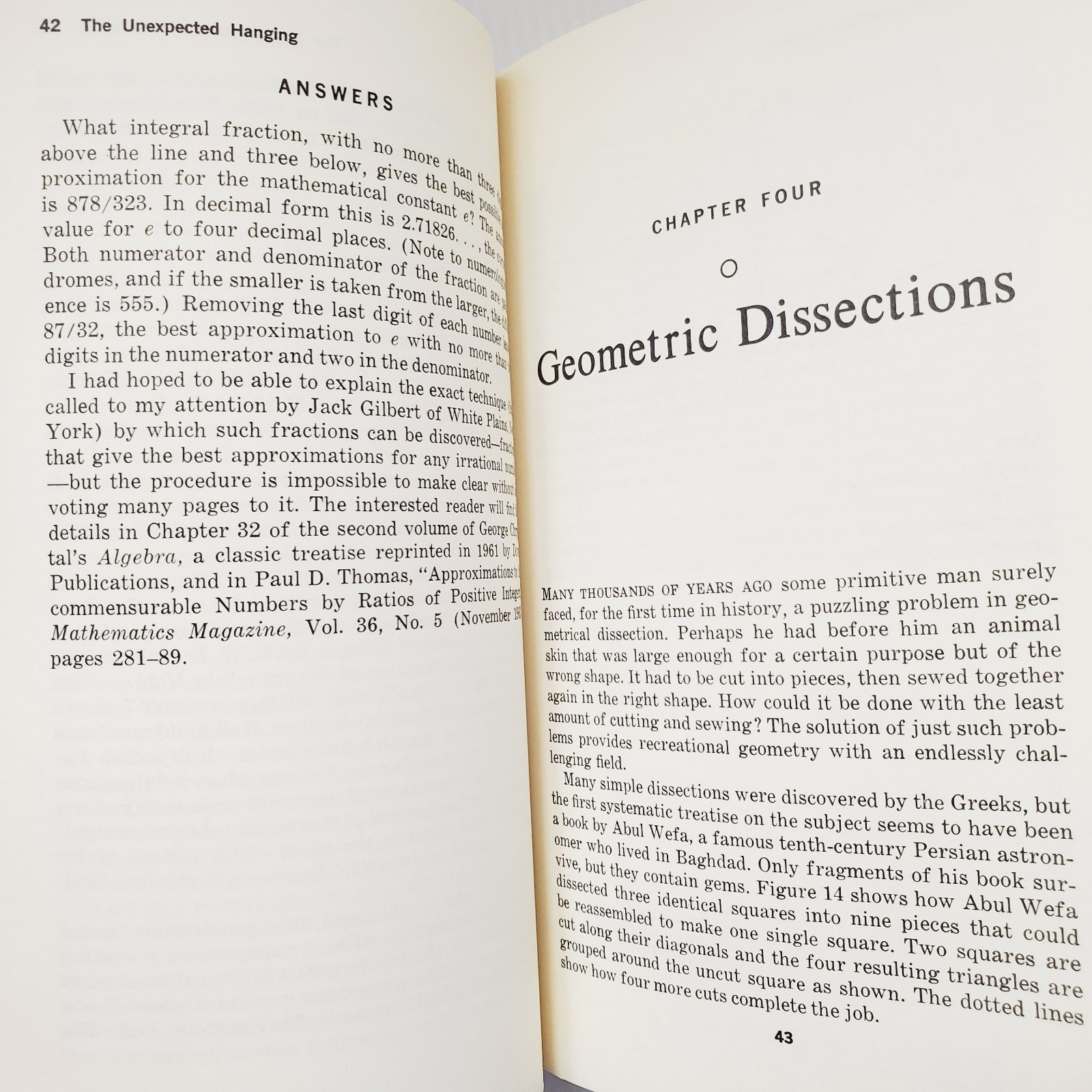 The Unexpected Hanging And Other Mathematical Diversions Book by Martin Gardner