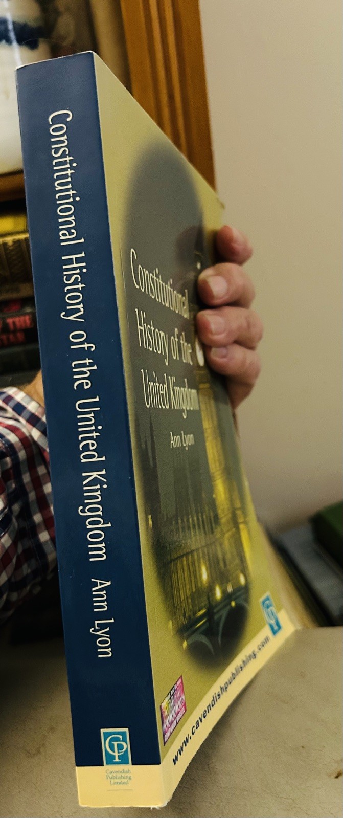 Constitutional History of the United Kingdom by Ann Lyon (Paperback, 2003)