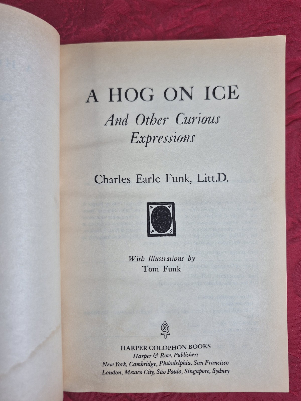 4 Books – Horsefeathers, Hog on Ice, Heavens to Betsy, more – Charles Earle Funk