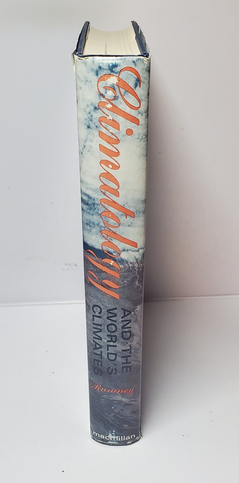 Climatology and World Climates by George R. Rumney Vintage 1968 HC 1st Ed. w/DJ