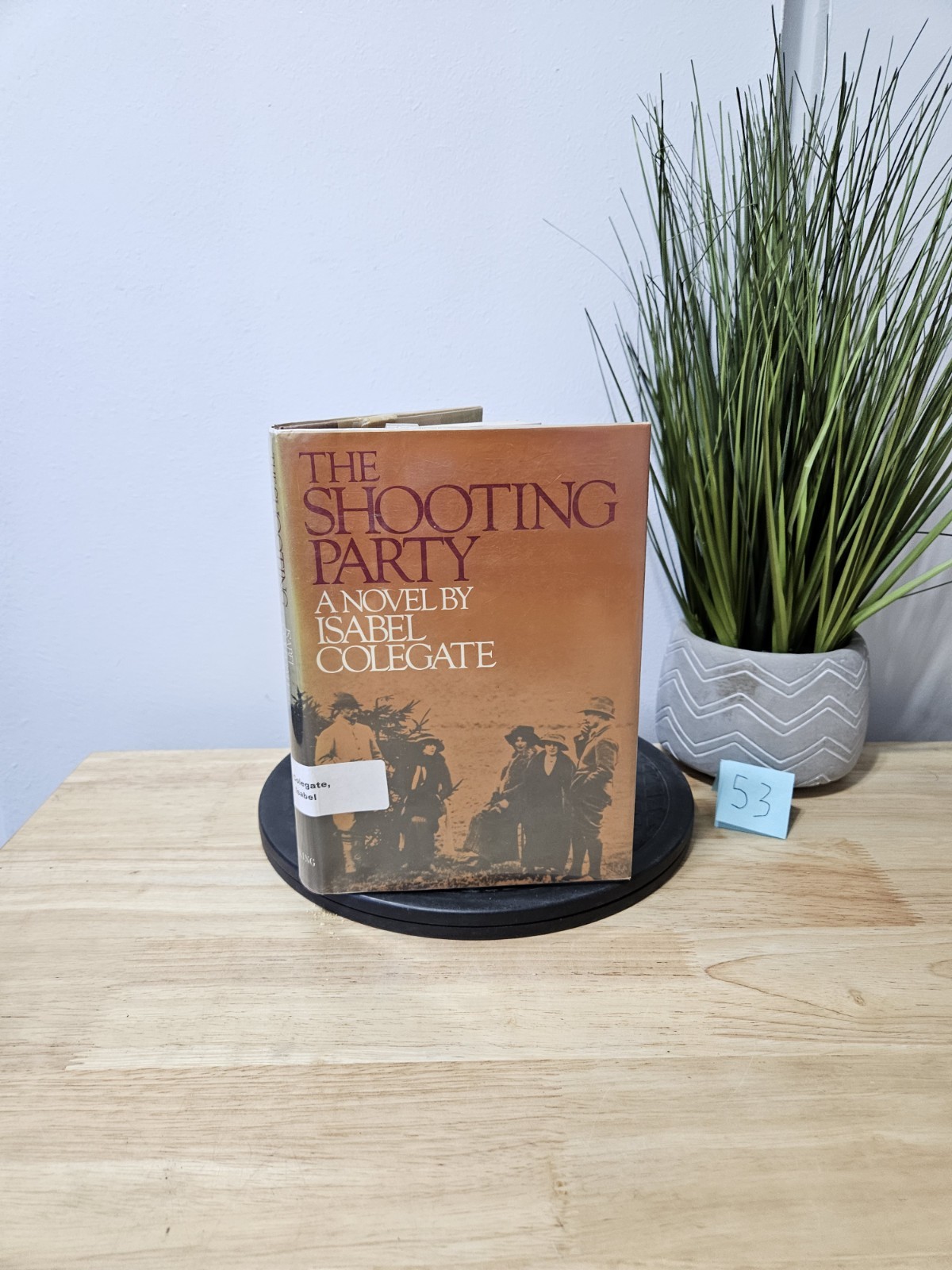 FLAWED BIND – The Shooting Party by Isabel Colegate 1981 Hardcover Dust Jacket
