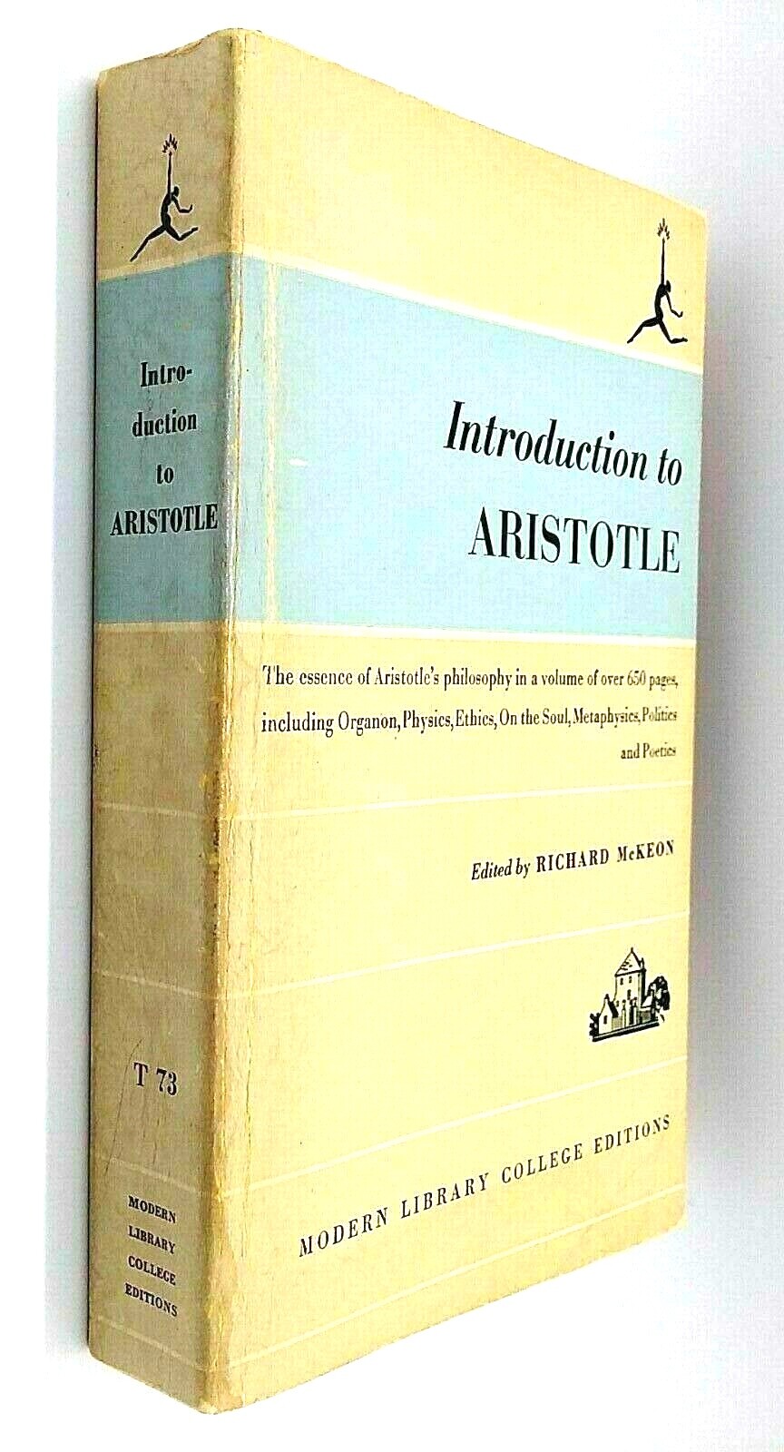 Introduction to Aristotle Richard McKeon SIGNED 1947 Collectible PB