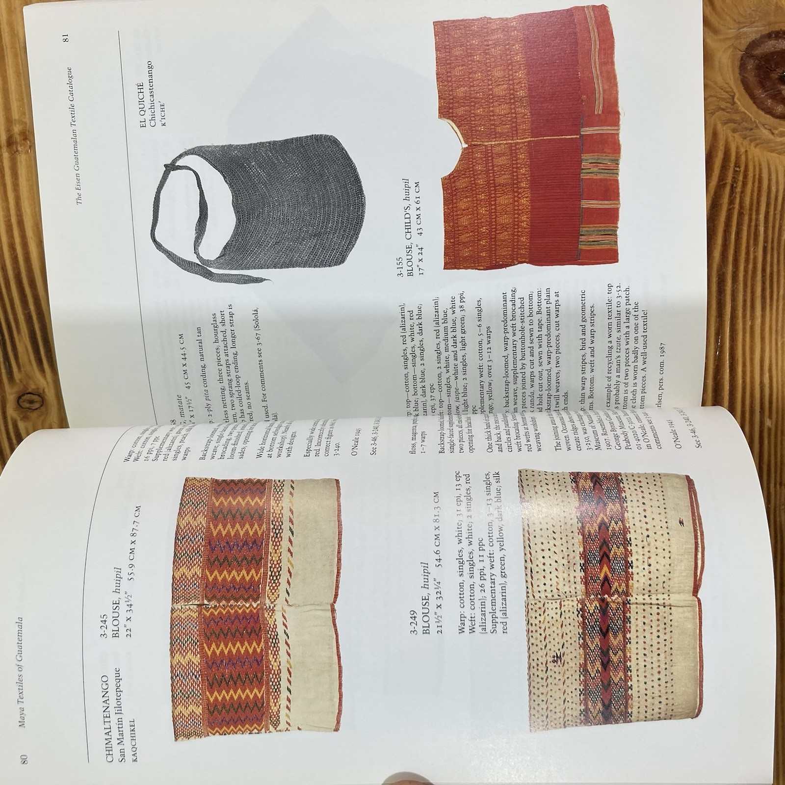 Maya Textiles of Guatemala The Gustavus A. Eisen Collection Schevill 1993 TPB