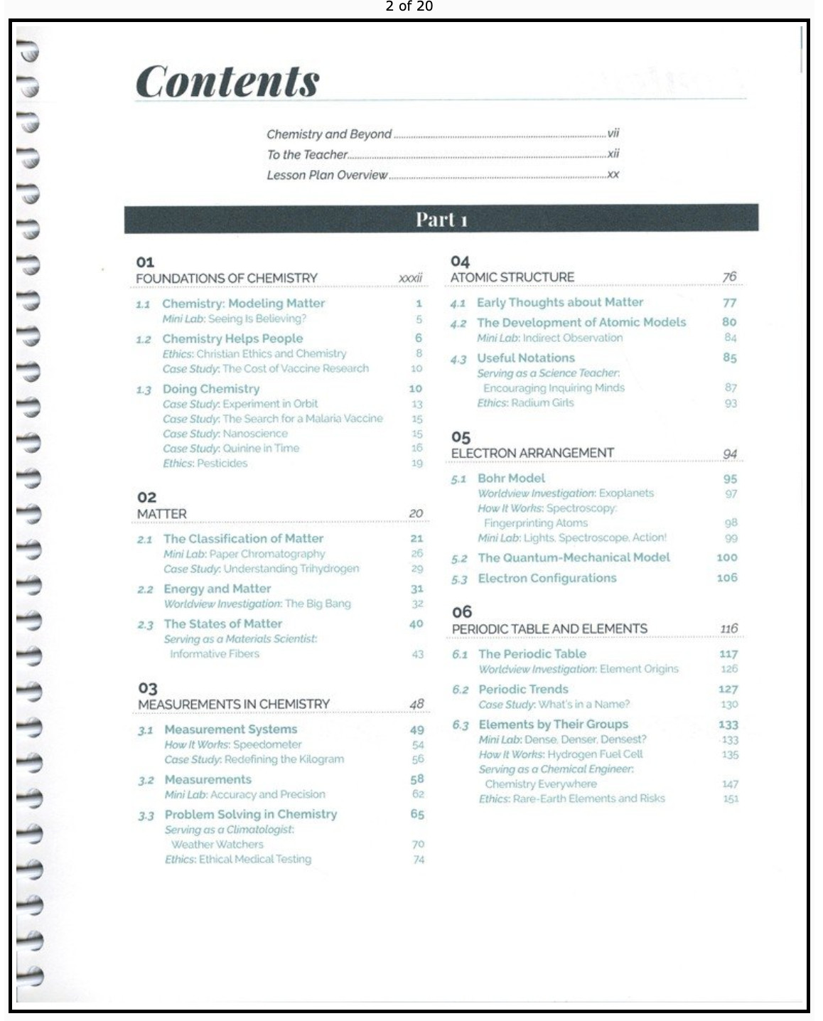 NEW BJU Press 11th grade 11 CHEMISTRY Complete Subject Kit 5thEd CURRENT Box Set
