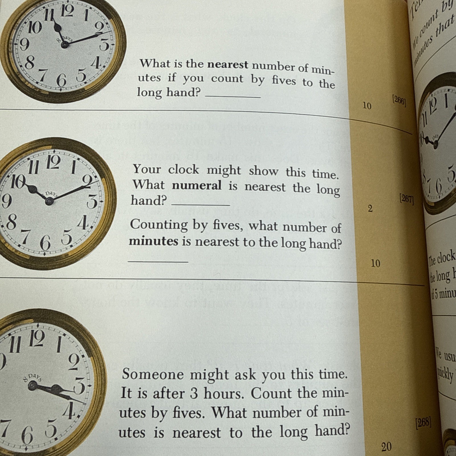 Telling Time Step-by-Step Guide Workbook 1963 100 pages of Lessons