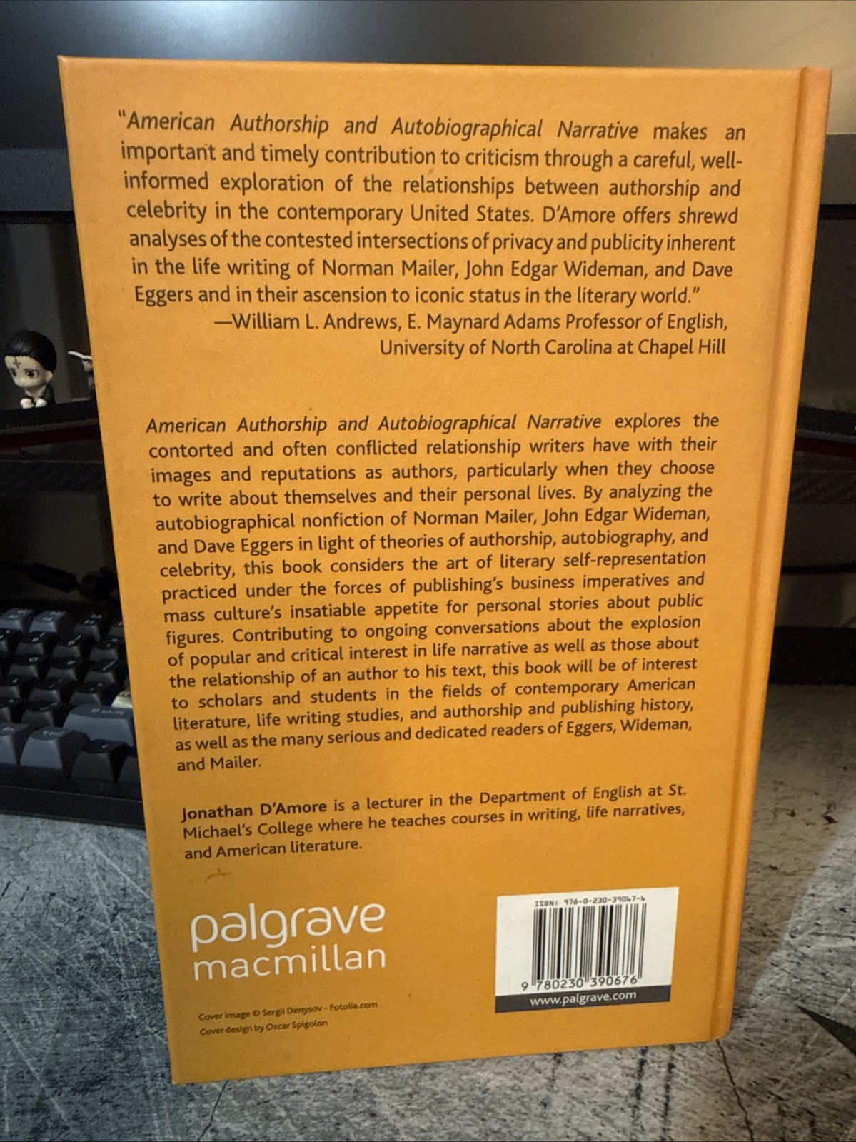 AMERICAN AUTHORSHIP AND AUTOBIOGRAPHICAL NARRATIVE: By Jonathan D’amore