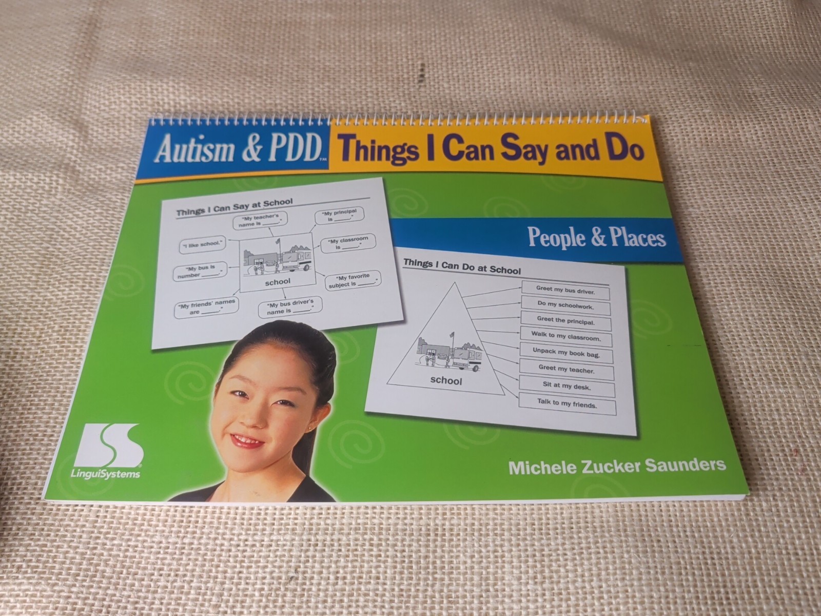 AUTISM & PDD: THINGS I CAN SAY AND DO: PEOPLE & PLACES EUC W/ CD