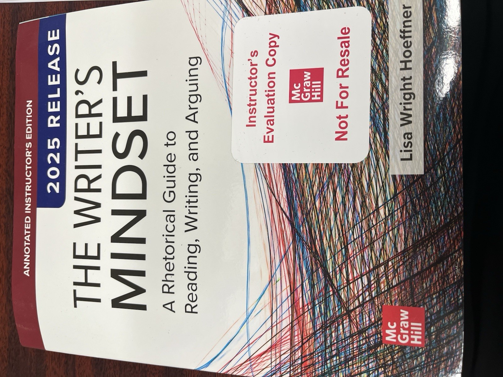 The Writer’s Mindset 2025 Release Annotated Instructor’s Edition