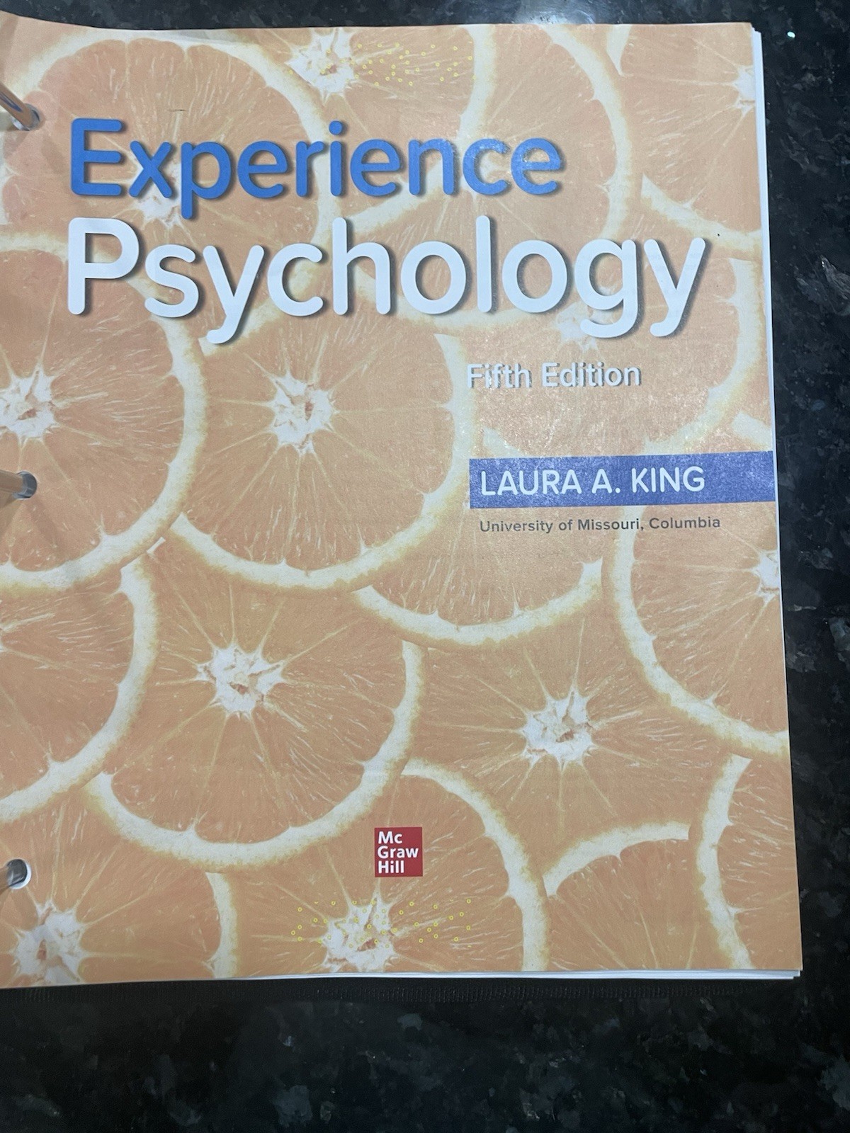 Loose Leaf Experience Psychology – Loose Leaf, by King Laura A. – Good
