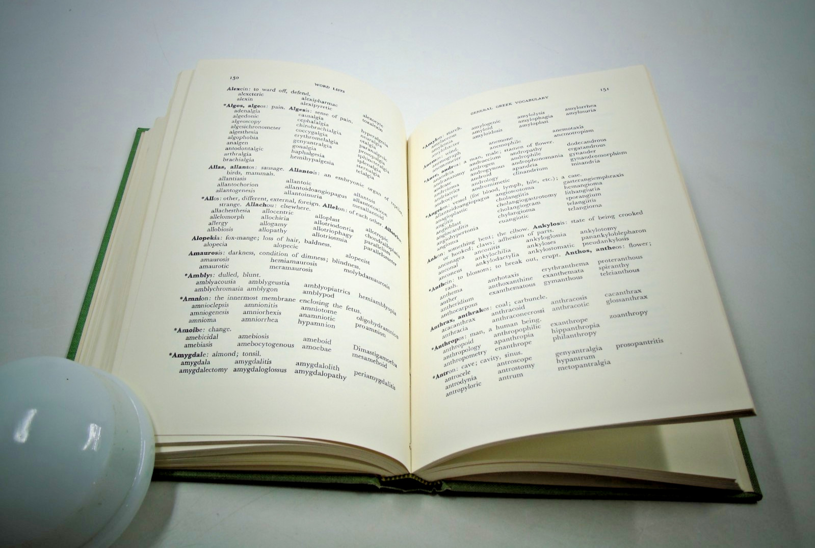 GREEK AND LATIN IN SCIENTIFIC TERMINOLOGY By Oscar E. Nybakken – Hardcover