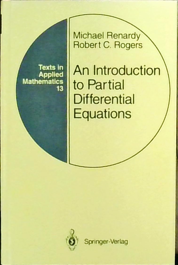 An Introduction to Partial Differential Equations (Texts in Applied Mathemat…