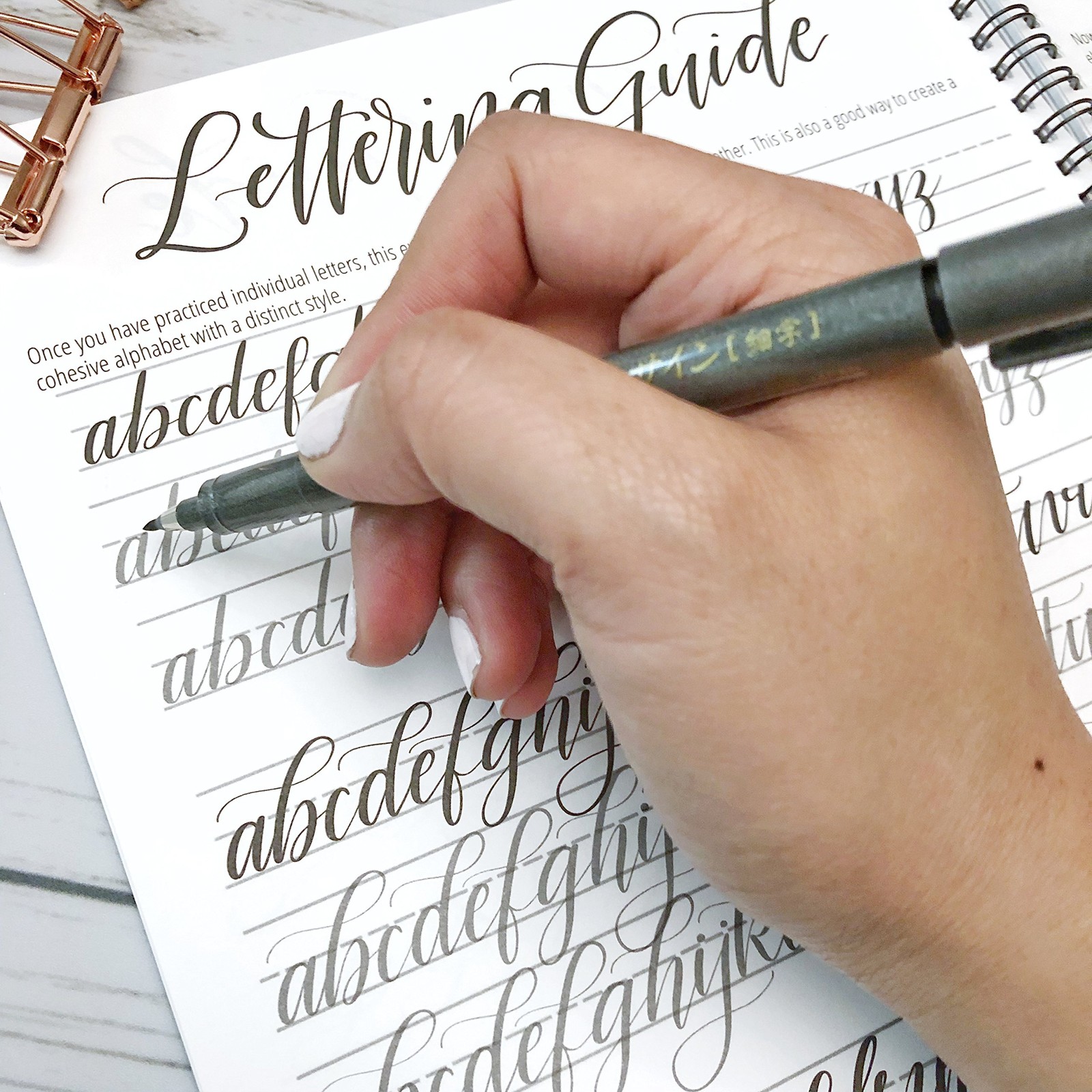 Modern Calligraphy A Beginners Guide to Pointed Pen and Brush Pen Lettering