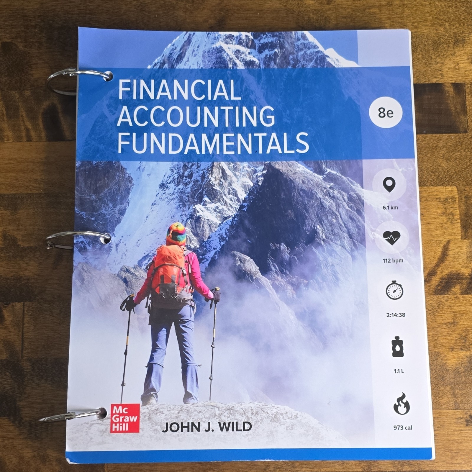 McGraw Hill Financial Accounting Fundamentals 8th Ed John J. Wild Ringbound