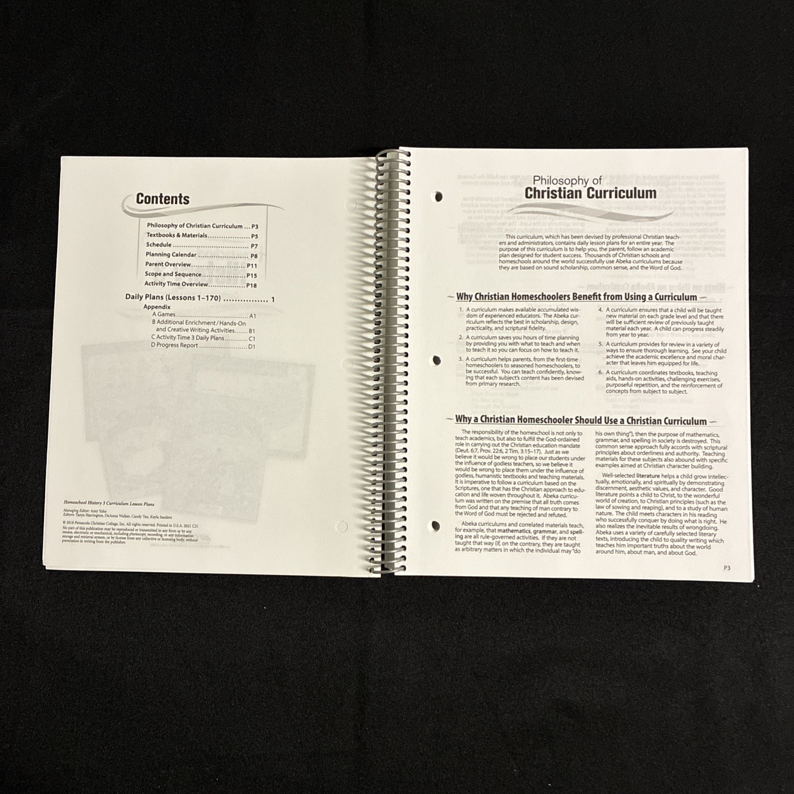 Abeka Homeschool History 3 Curriculum Lesson Plans – 3rd Grade A Beka