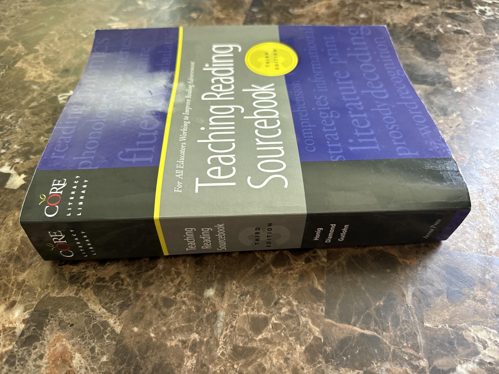 Teaching Reading Sourcebook 3rd Ed Honig Diamond Gutlohn Raven PB Education