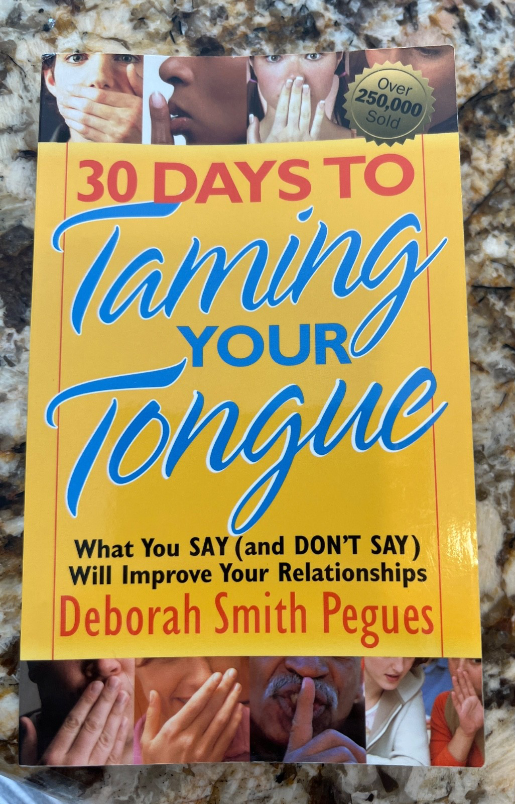 30 Days to Taming Your Tongue Workbook – paperback Pegues, Deborah Smith