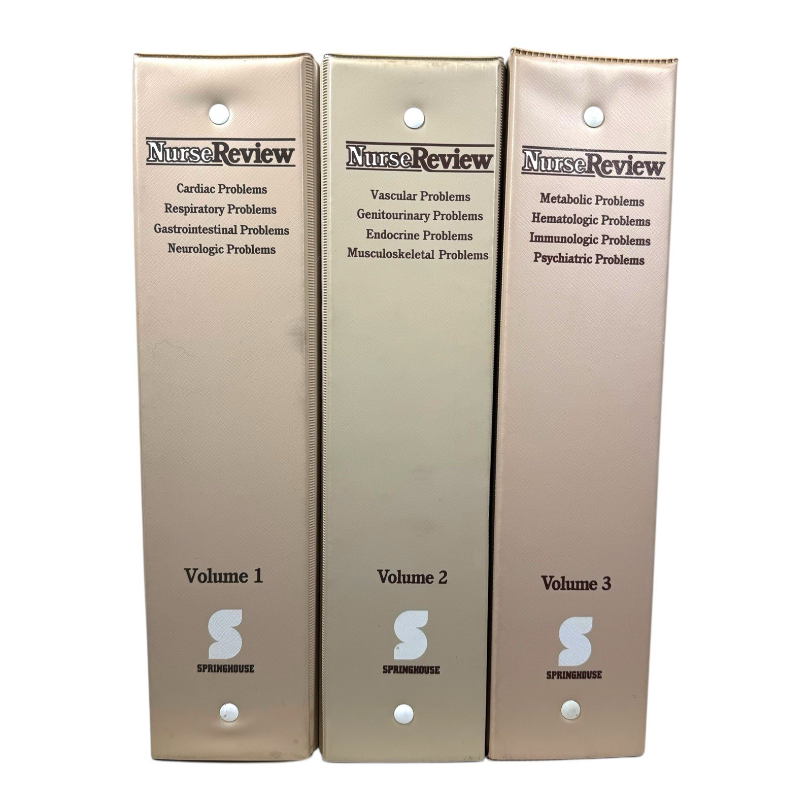 Nurse Review Clinical Update System – Volumes 1, 2 & 3 in Binders + 13 Updates