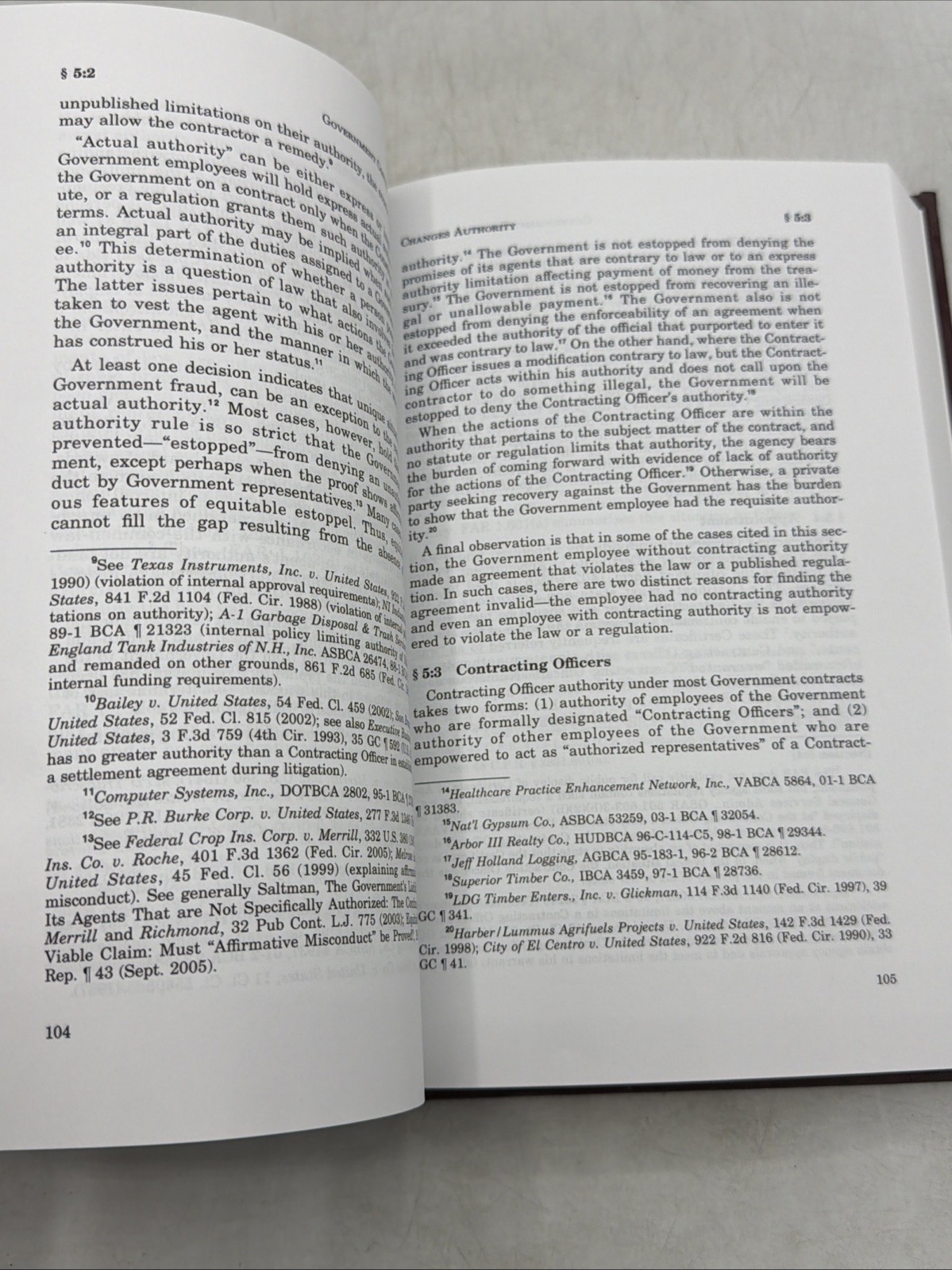 Government Contract Changes Third Edition Volume 1 Law Book By Nash & Feldman
