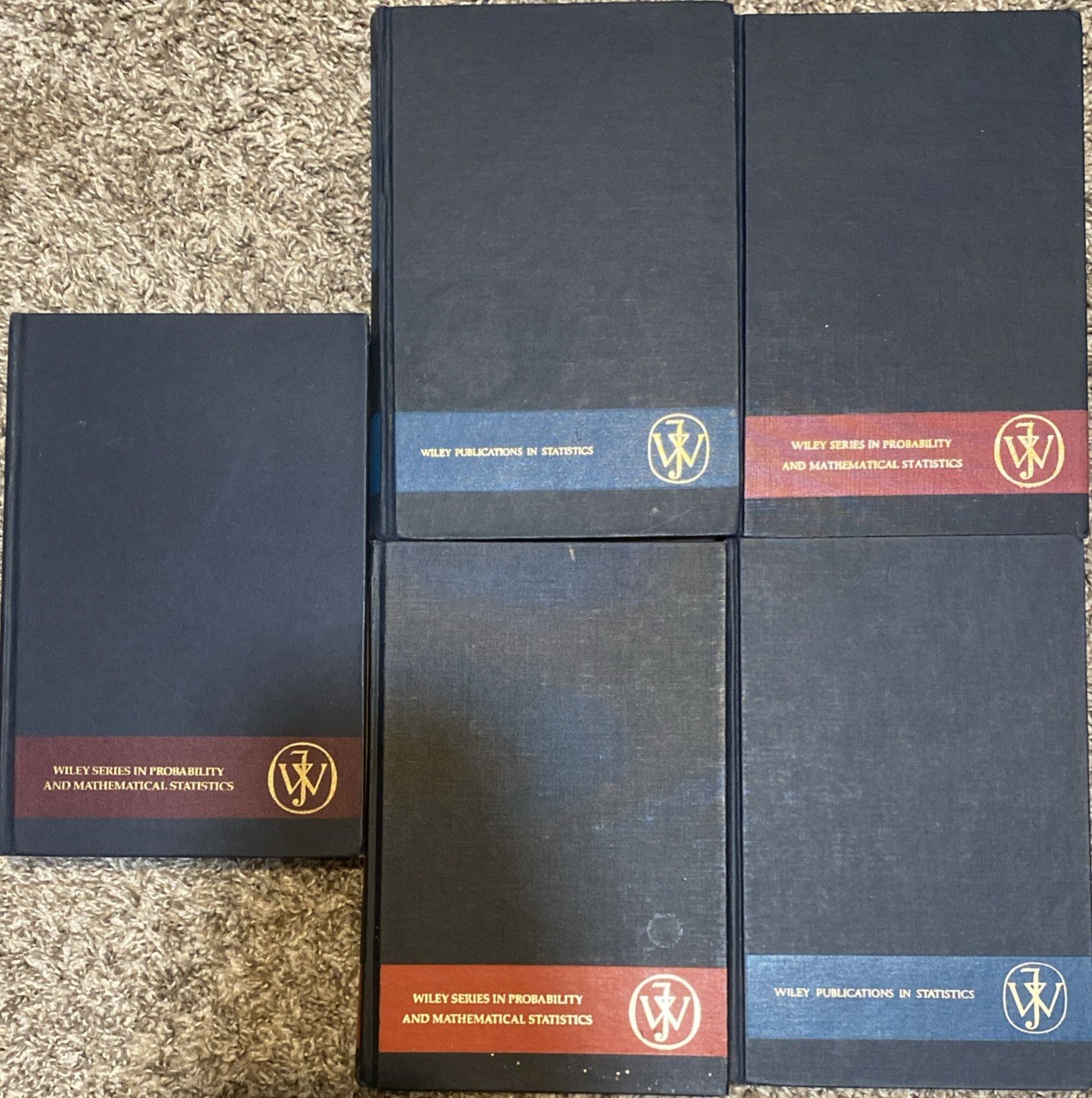 Lot Of Five (5) John Wiley Publication Books. Please Read Description For Info