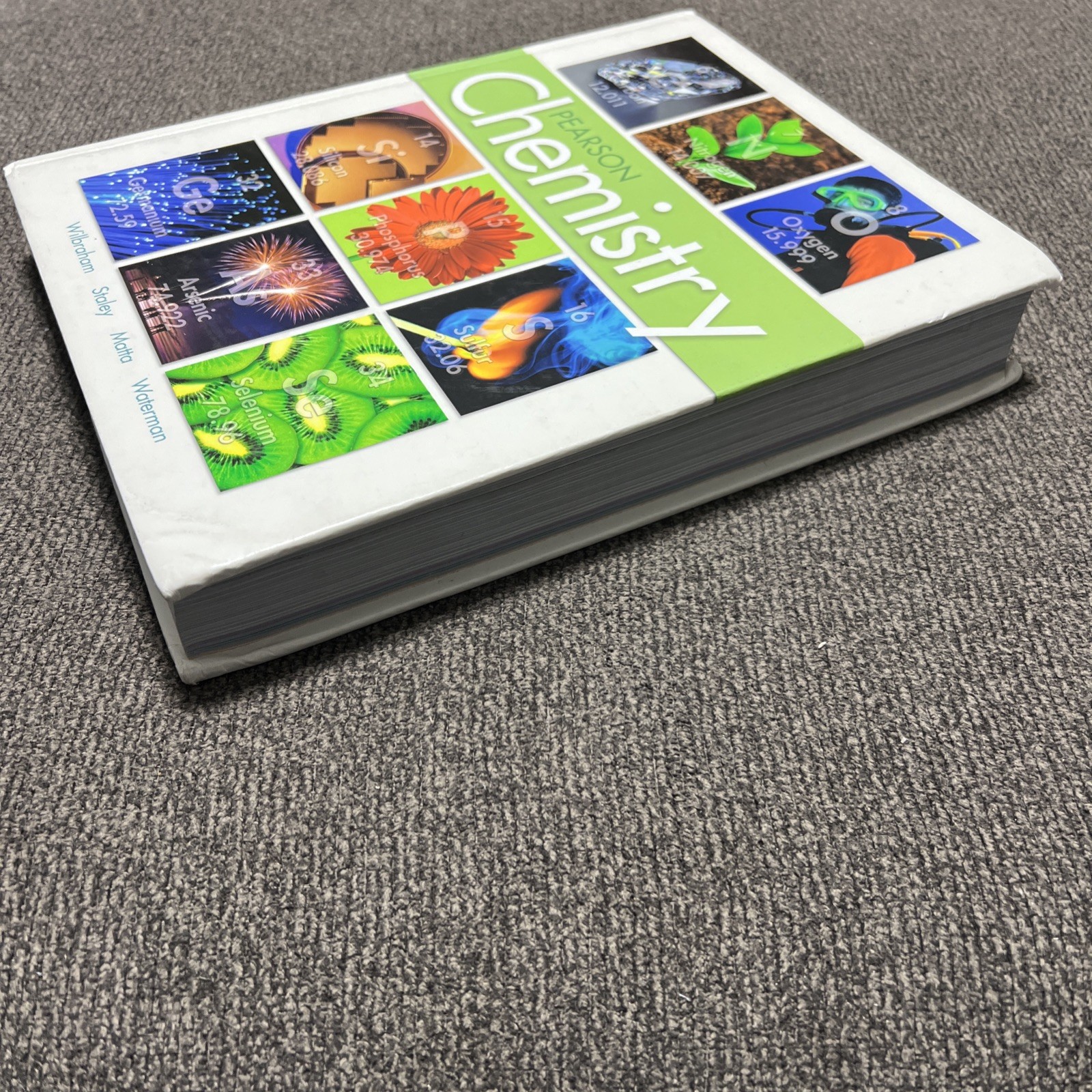 Pearson Chemistry Wilbraham Staley Matta Waterman Hardcover English High School