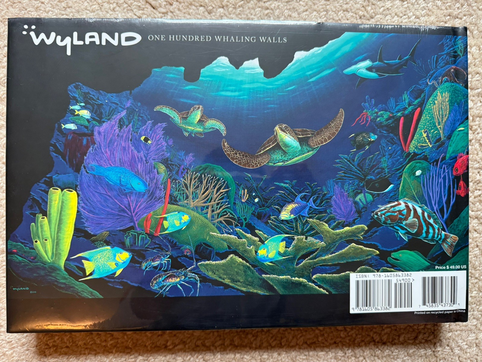 Wyland One Hundred Whaling Walls Mural Art Coffee Table Book – NEW & SEALED
