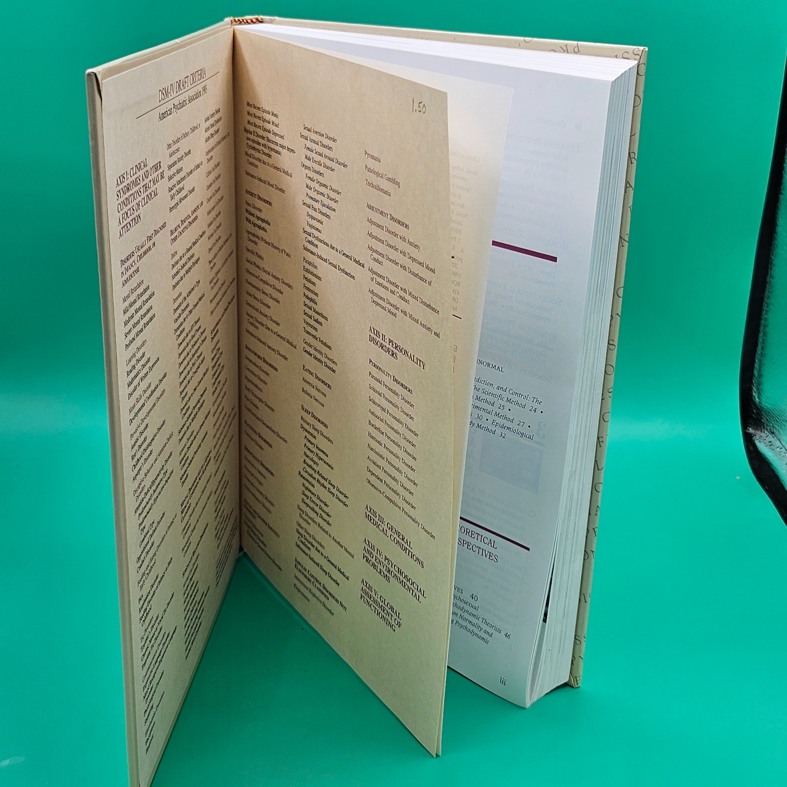 Abnormal Psychology in a Changing World Second Ed. Professional Copy Hardcover