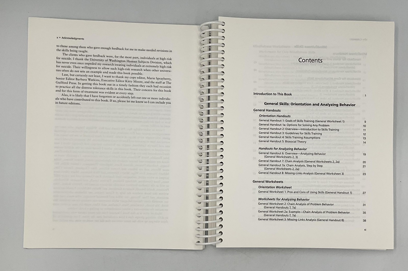 DBT Skills Training Handouts & Worksheets 2nd Ed Linehan Guilford Korea Teal