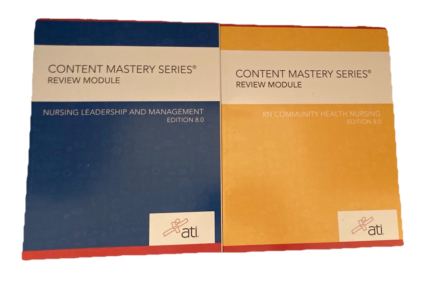 ATI Content Mastery Series Review Module Set RN 9 Books COMPLETE (SC 2021) GOOD
