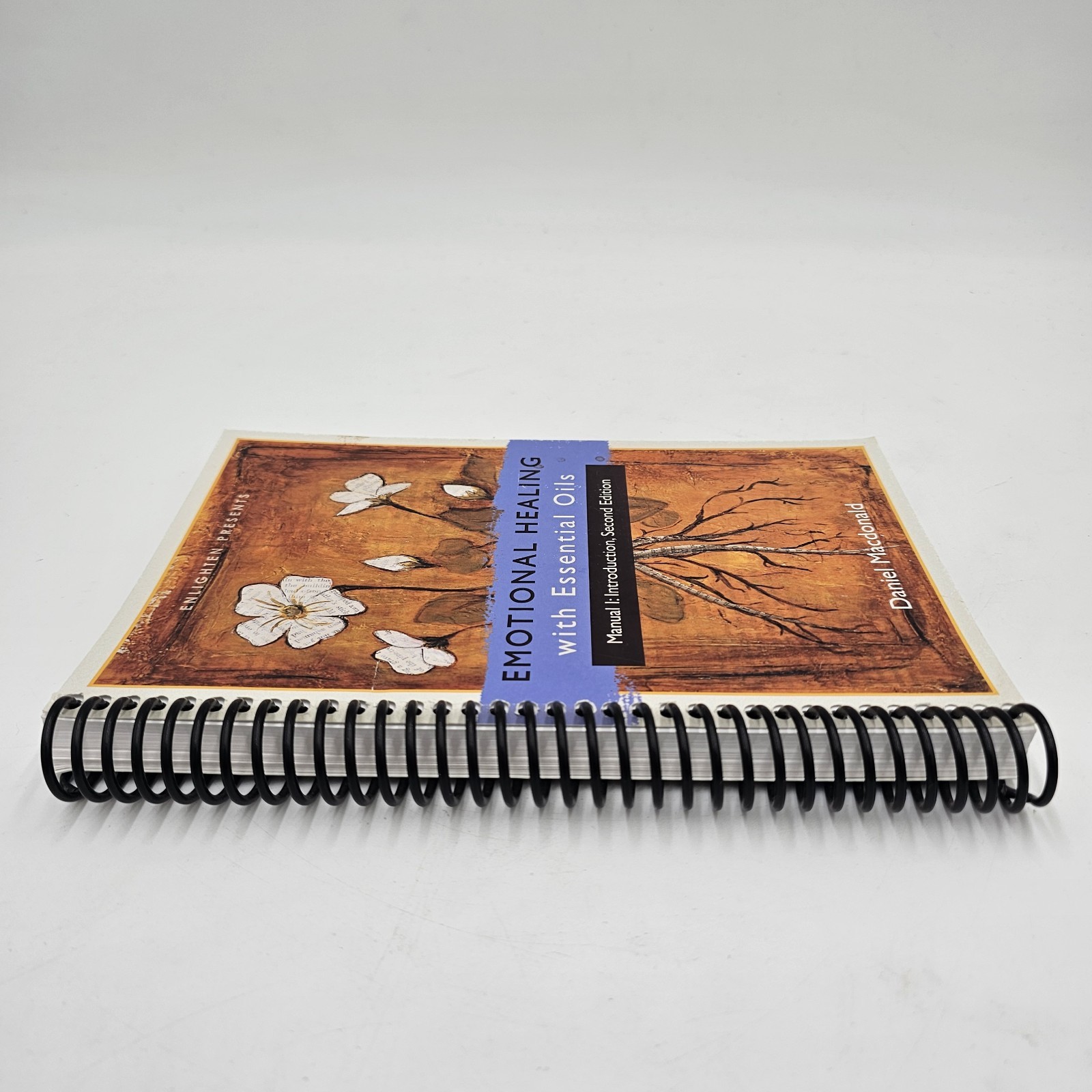 UNMARKED Emotional Healing with Essential Oils | Spiral Bound Aromatherapy | VG+