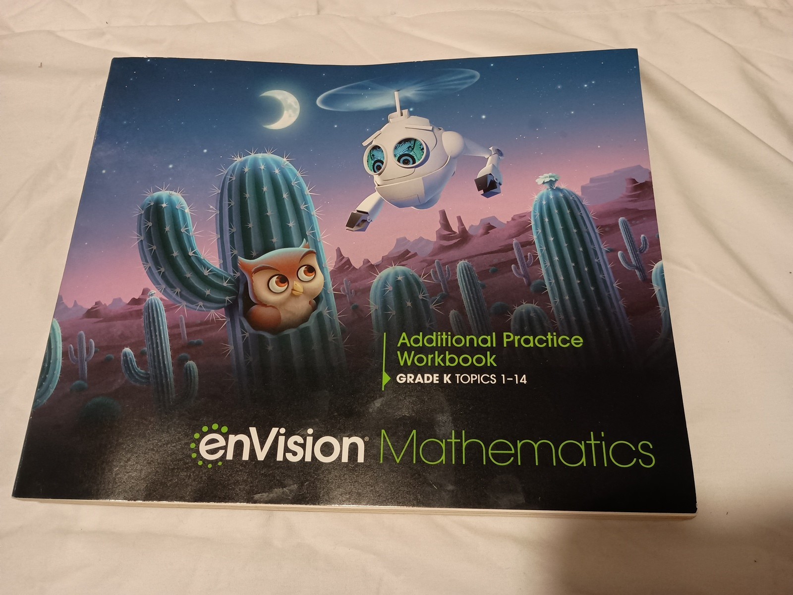 enVision Mathmatics Grade K Volume 1 Student Book & Additional Workbook