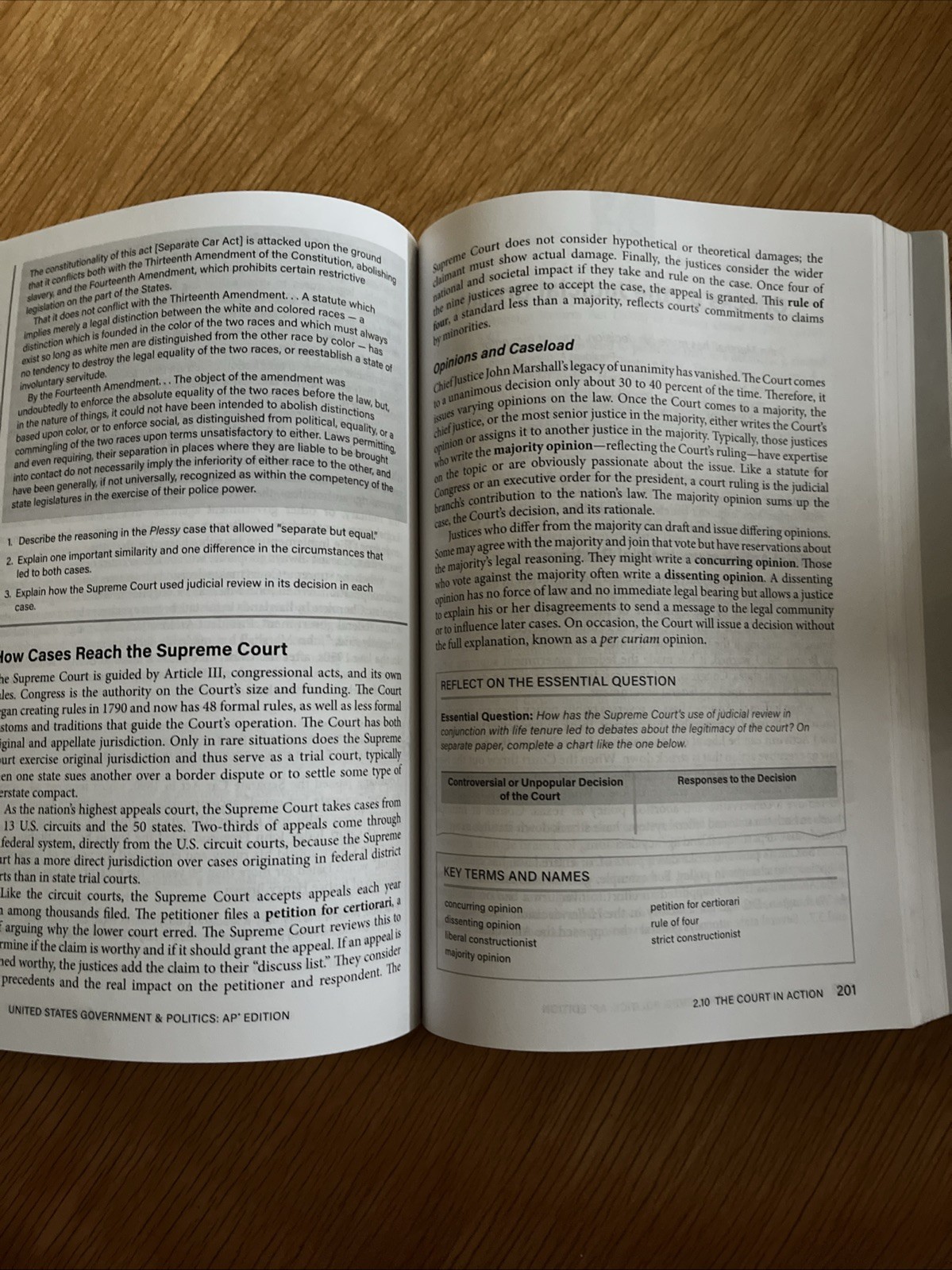 AP Edition US Government & Politics Wolfford