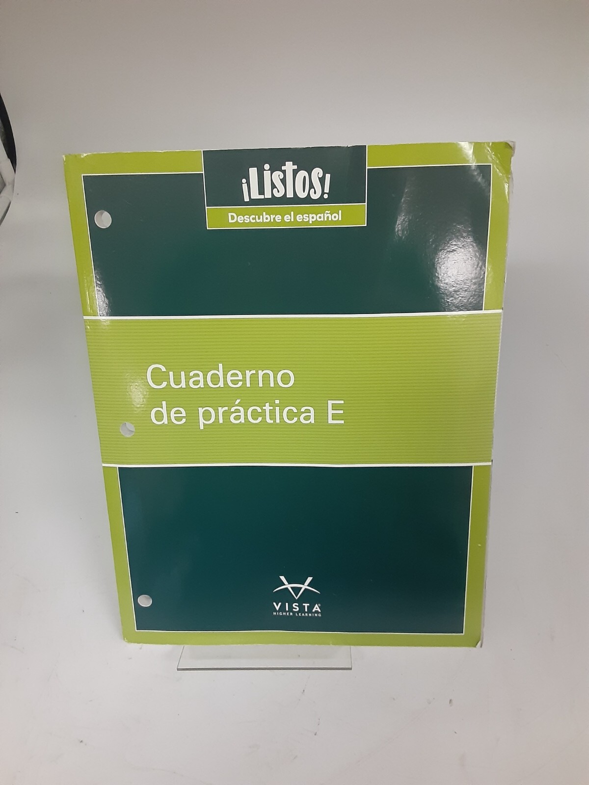 Listos Descubre el espanol Cuaderno de practica E – Unused workbook