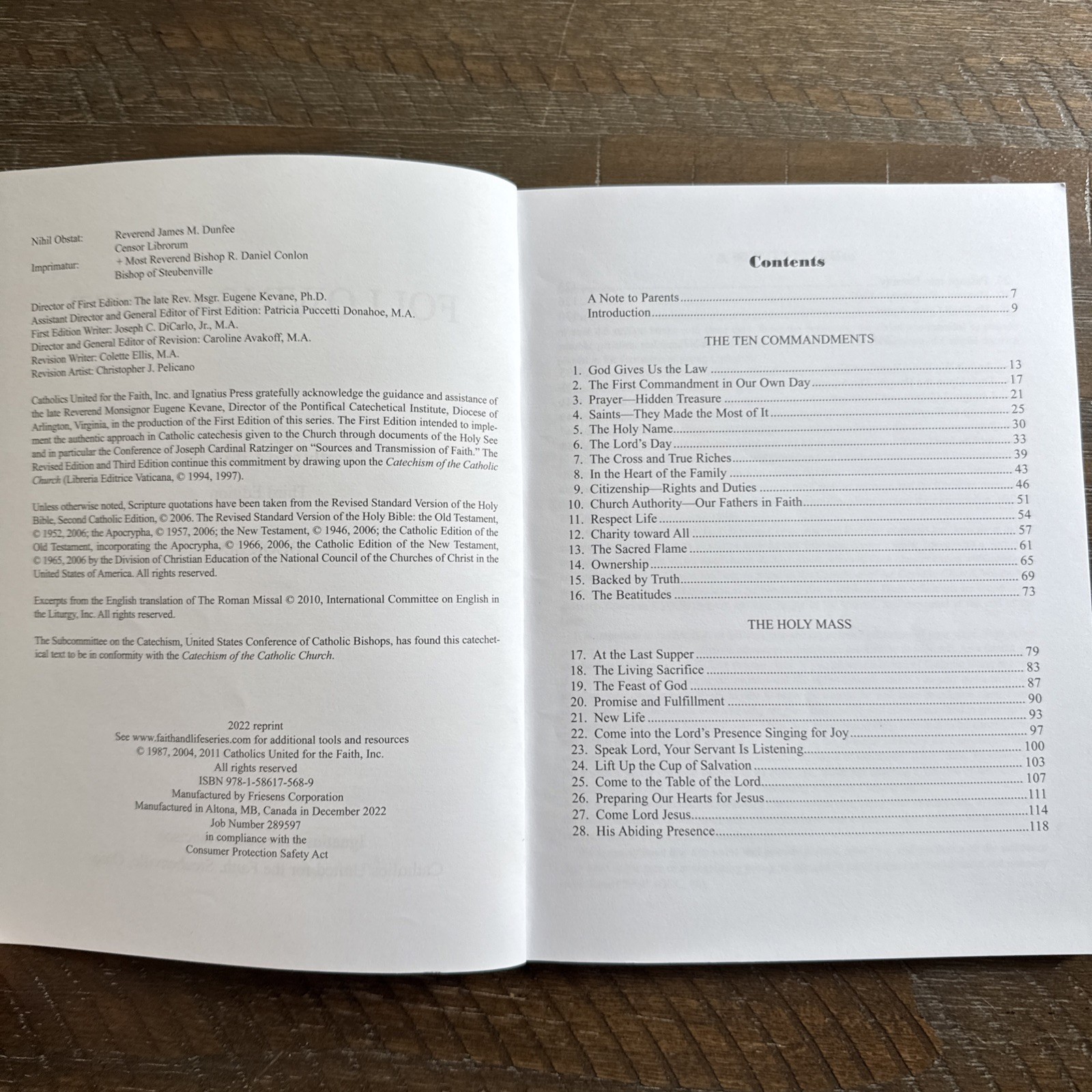 Catholic Heritage Curricula 6th Grade Religion Book Following Christ Homeschool