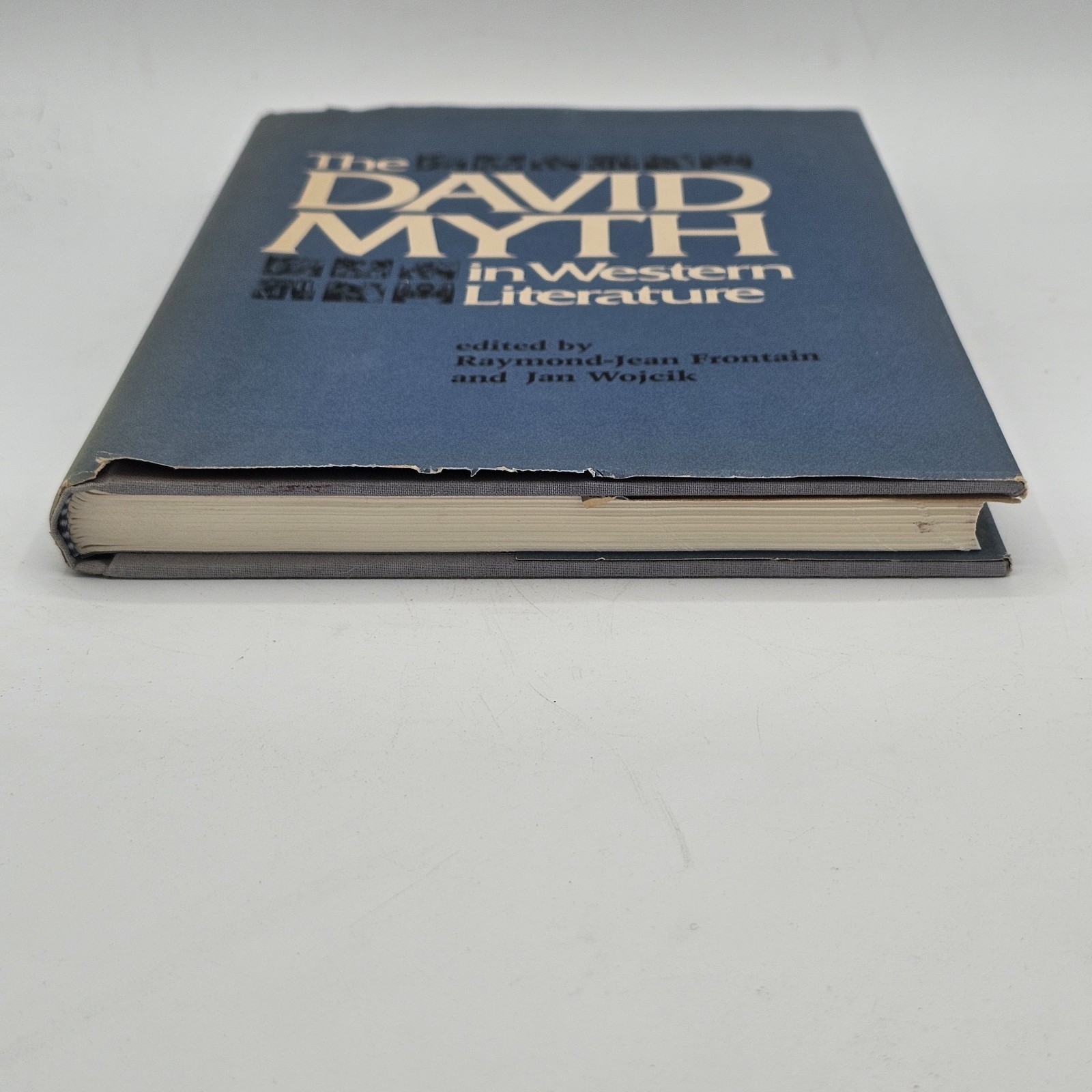 The David Myth in Western Literature 1980 HC 1st Edition Fontain Wojcik Biblical
