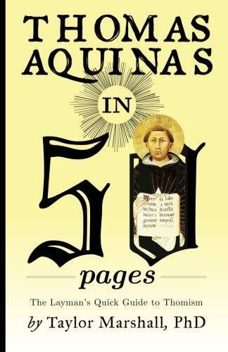 Thomas Aquinas in 50 Pages: A Layman’s Quick Guide to Thomism – Paperback – GOOD