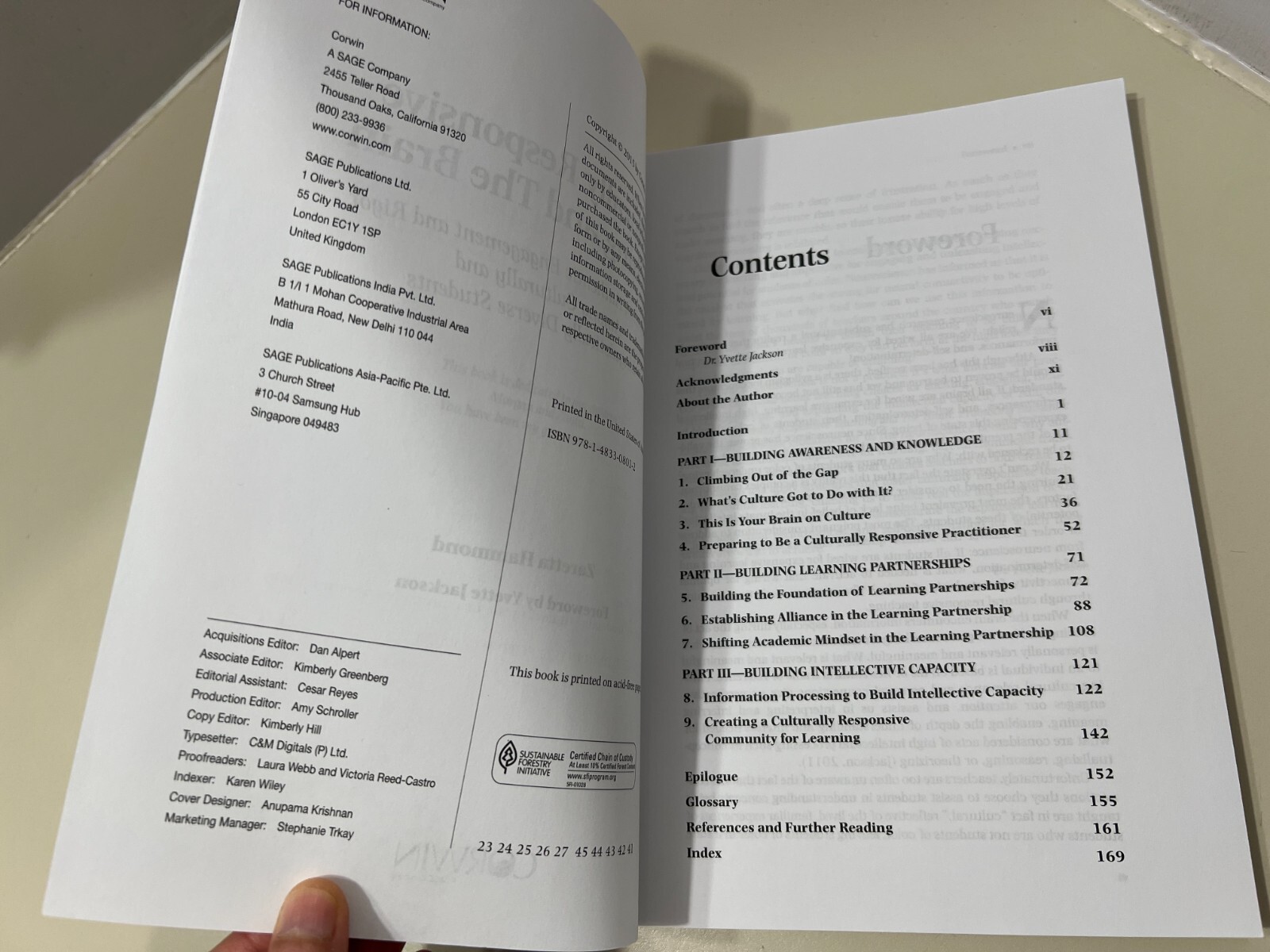 Culturally Responsive Teaching & The Brain, Zaretta Hammond, 2015