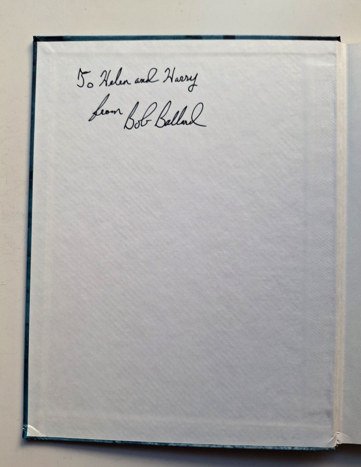 1977 Photographic Atlas MidAtlantic Ridge Valley Sgd by Robert Ballard (Titanic)