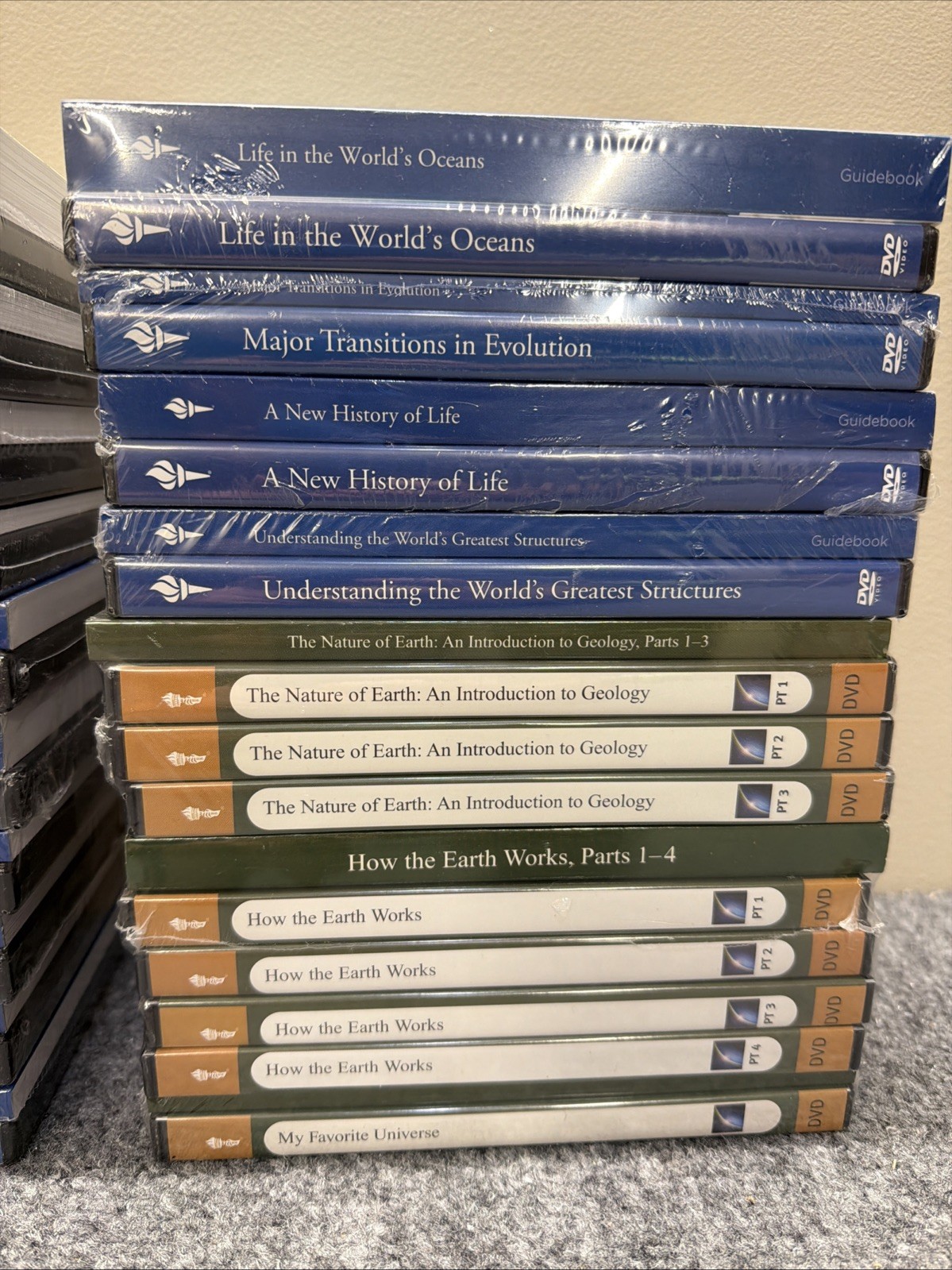 The Great Courses Math Science DVD & Guidebook NEW LOT OF 22