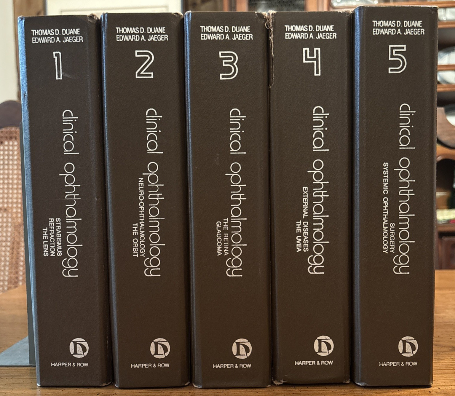 Duane’s Clinical Ophthalmology Book Set 1 2 3 4 5 Thomas D. Duane 1994