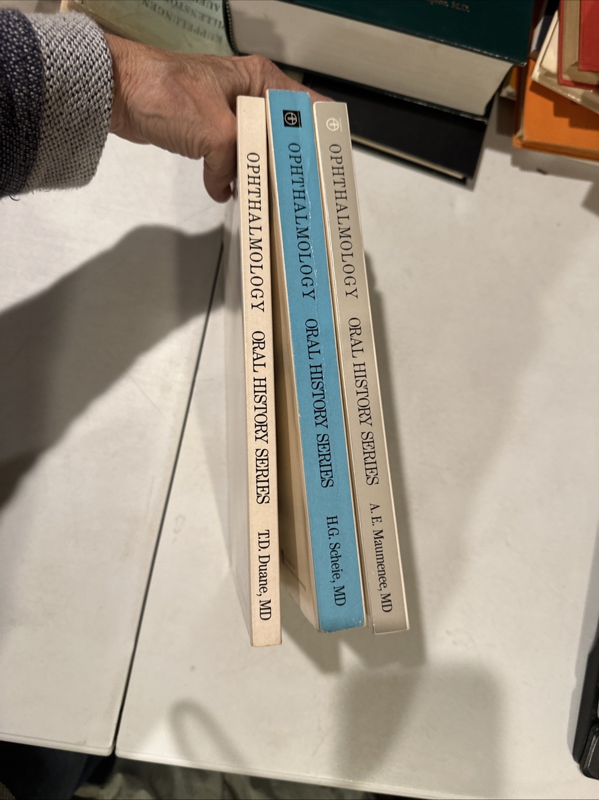 Ophthalmology Oral History. 3 Vol. Duane, Scheie , A.E. Maumenee. Softcover.