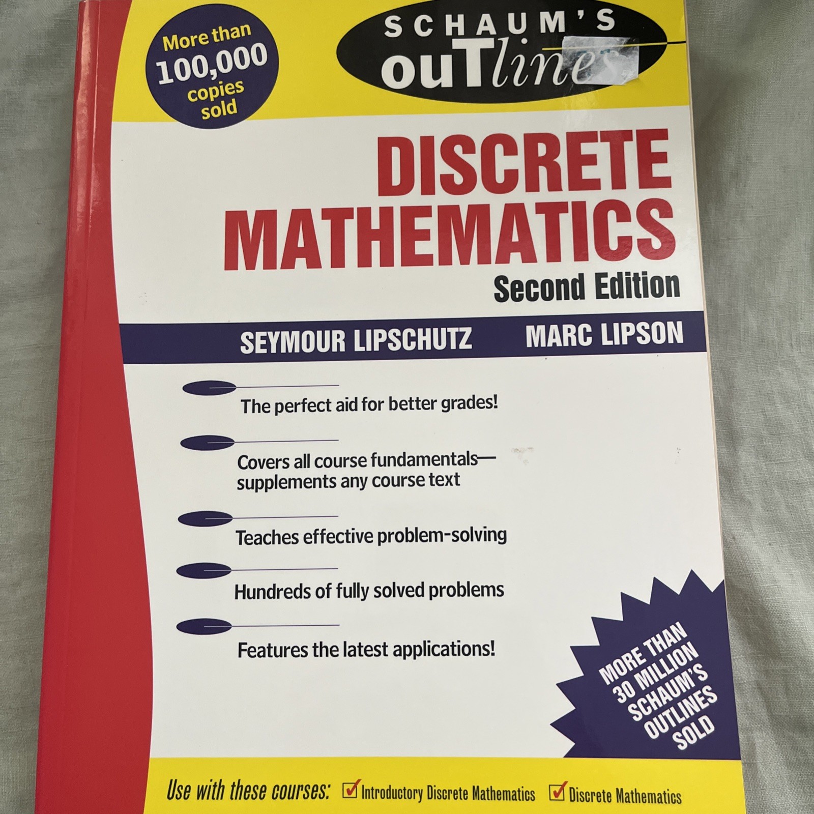 Schaum’s Outline Ser.: Schaum’s Outline of Discrete Mathematics by Seymor