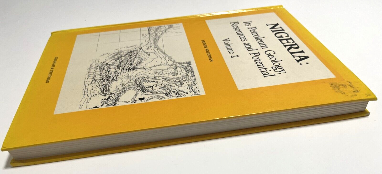 NIGERIA Petroleum Geology Resources Potential Vol 2 Hardcover Arthur Whiteman