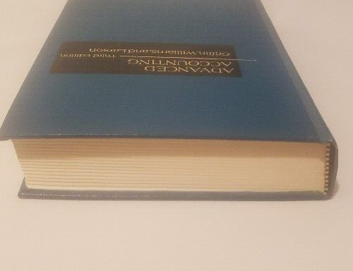 Advanced Accounting 3rd Edition Griffin, Williams, & Larson (1977) HC 1970’s