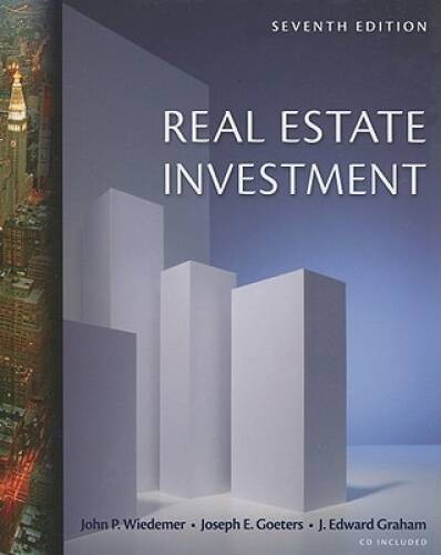 Real Estate Investment – Hardcover By Wiedemer, John P. – GOOD